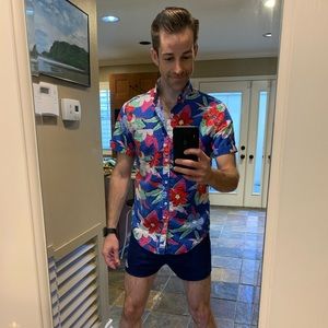 Vineyard Vines Men’s Floral Shirt Small